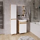 Grossman Мебель для ванной Поло 50 Сити дуб сонома светлый/белая – картинка-18